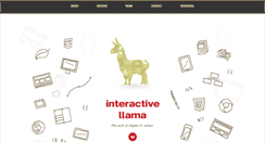 Desktop Screenshot of interactivellama.com